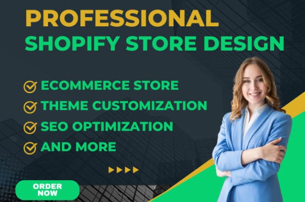 I will design a perfect shopify store, shopify website and dropshipping store