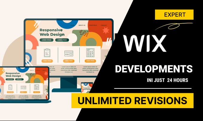 I will design wix website redesign build wix website and develop wix ecommerce website