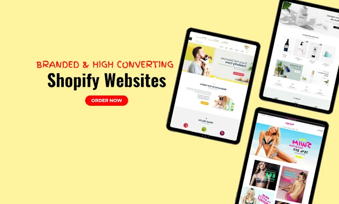 I will create a successful shopify dropshipping store shopify ecommerce website design