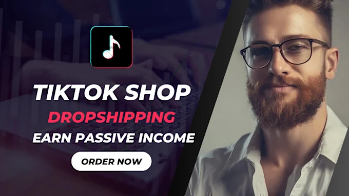 I will set up a passive income automated tiktok shop dropshipping top listings