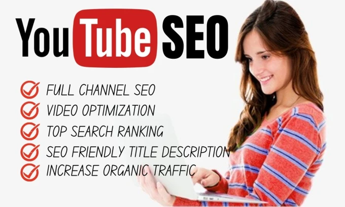 I will optimize youtube video SEO for top ranking