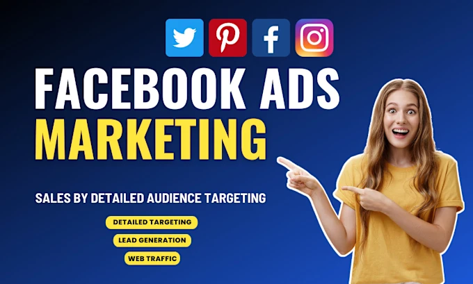 I will do facebook advertising, meta ads marketing, fb ads campaign, instagram ads